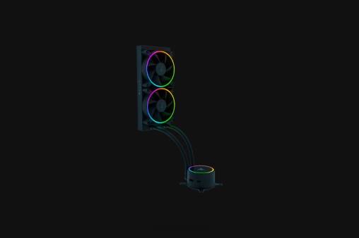 Razer Enfriador de líquido hanbo chroma rgb aio (tapa de bomba argb) HP4J19 componente de computadora un color
