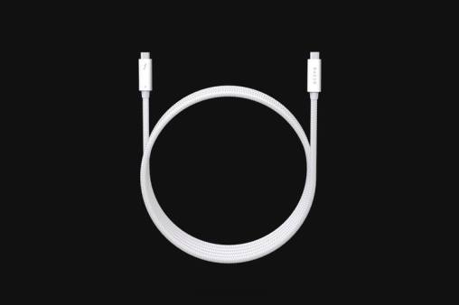 Razer cable rayo 4 HP4J24 componente de computadora blanco