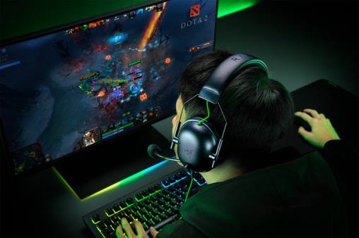 Razer blackshark v2 usb HP4J89 audio de juegos negro