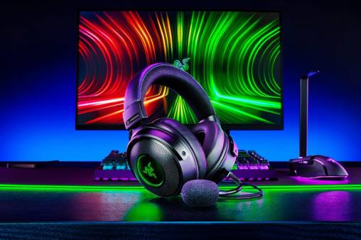 Razer kraken v3 hipersentido HP4J95 audio de juegos un color