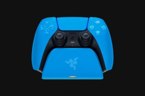 Razer soporte de carga rápida para ps5 HP4J171 consola azul