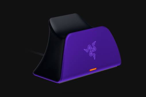 Razer soporte de carga rápida para ps5 HP4J172 consola púrpura
