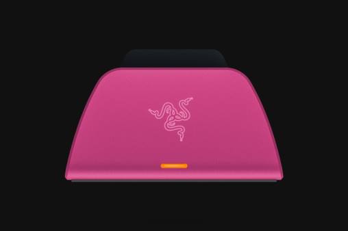 Razer soporte de carga rápida para ps5 HP4J173 consola rosa