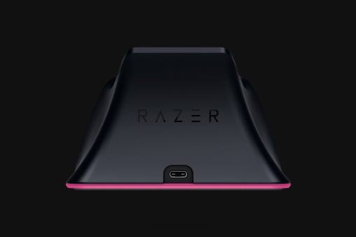 Razer soporte de carga rápida para ps5 HP4J173 consola rosa