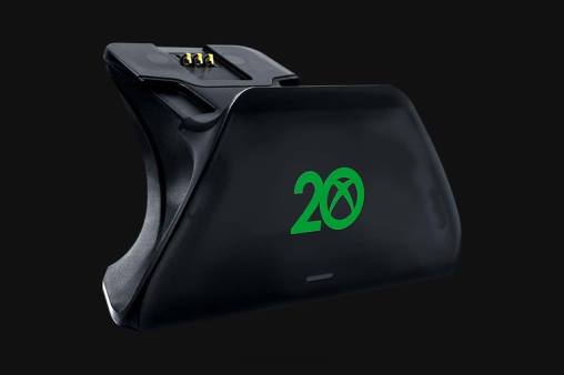 Razer soporte de carga rápida universal para xbox - edición limitada del 20 aniversario de xbox HP4J166 consola un color