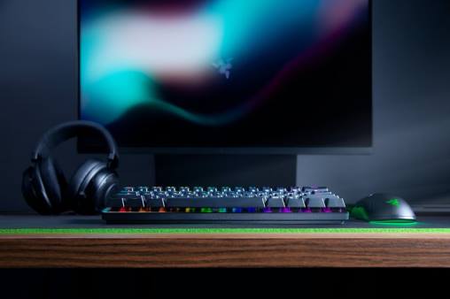 Razer Huntsman mini analógico - nosotros HP4J73 teclado un color