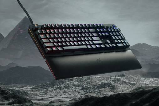 Razer Huntsman v2 analógico - nosotros HP4J68 teclado un color