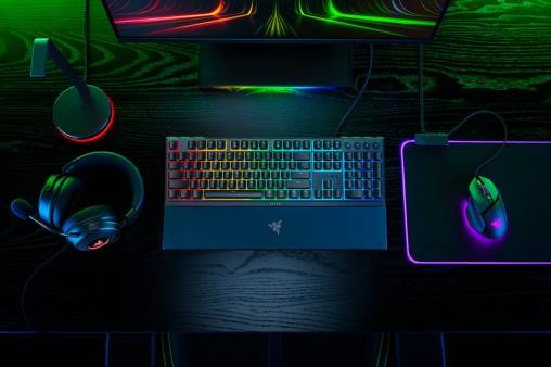 Razer ornata v3 - nosotros HP4J75 teclado un color