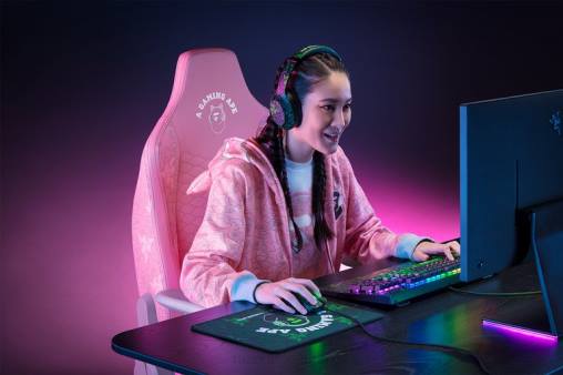 Razer X *A Bathing Ape iskur HP4J126 silla de juego cuarzo