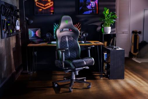 Razer enki HP4J131 silla de juego verde