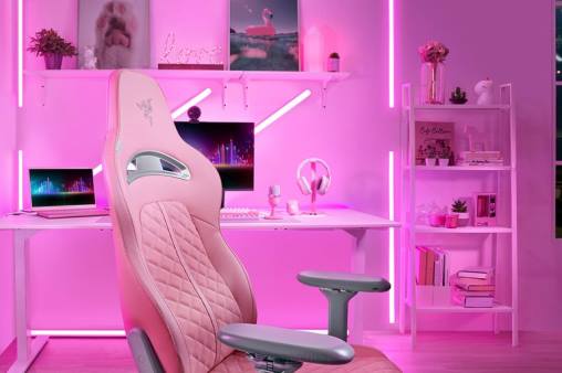 Razer enki HP4J133 silla de juego cuarzo