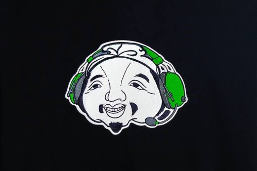 Razer sudadera con capucha de evisu godhead HP4J193 vestir un color